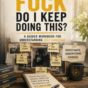 Why the Fuck Do I Keep Doing This? self-sabotage workbook cover