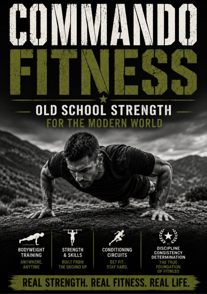 Commando Fitness: Old School Strength for the Modern World book cover