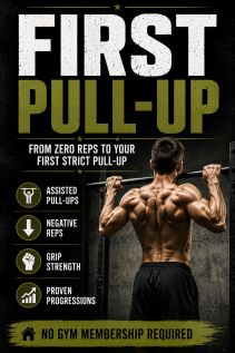 First Pull-Up: A step-by-step guide to achieving your first pull-up with bodyweight strength training